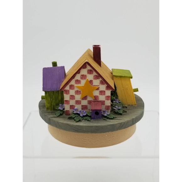Our America Yankee Candle Topper Bird Houses Audubon Vintage Decor nature - Picture 4 of 8
